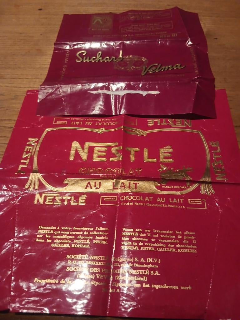 Chocolat nestle,suchard