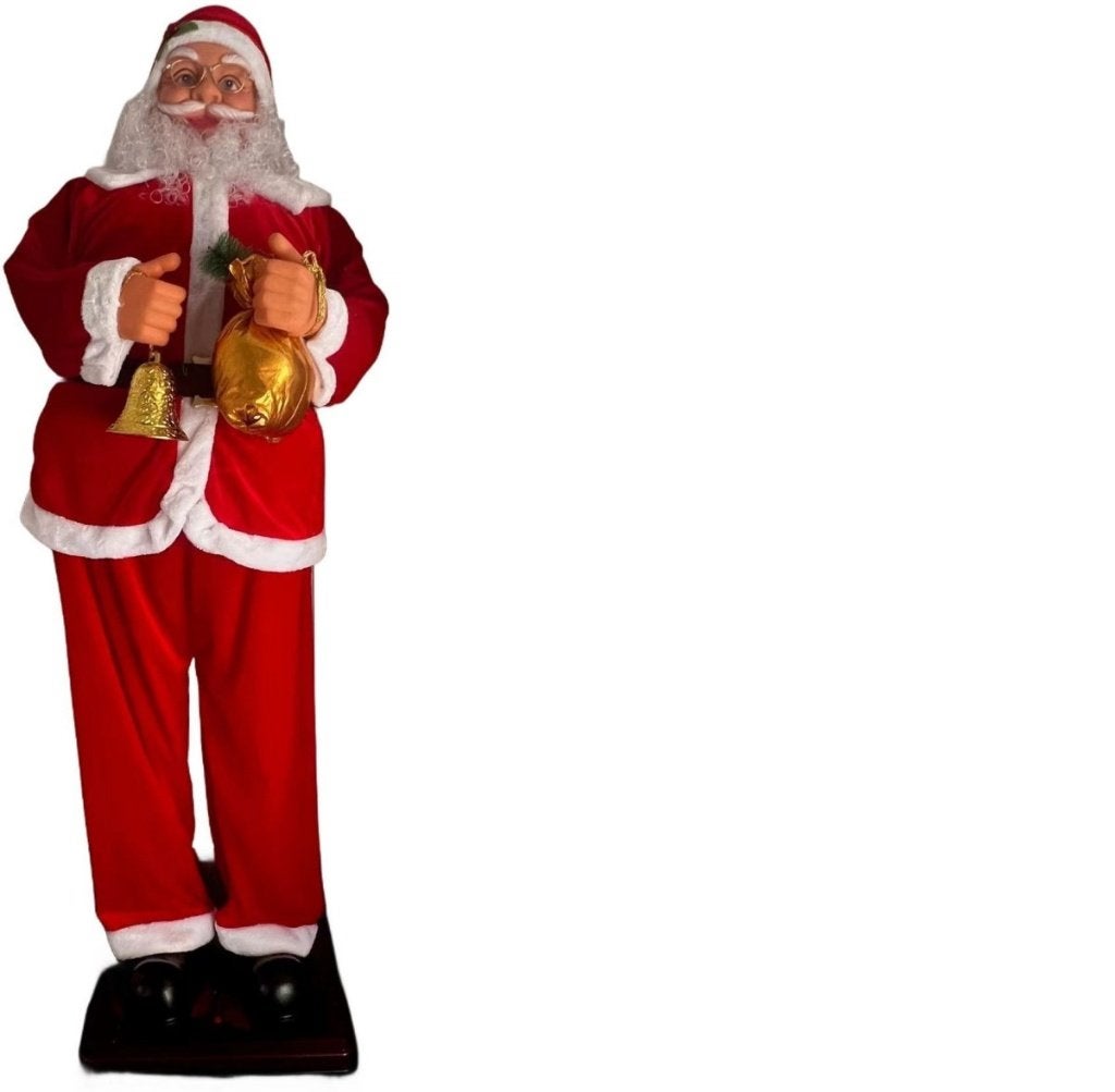 Kerstman Levensgroot die danst en zingt (1.80M hoog), Ophalen of Verzenden, Nieuw