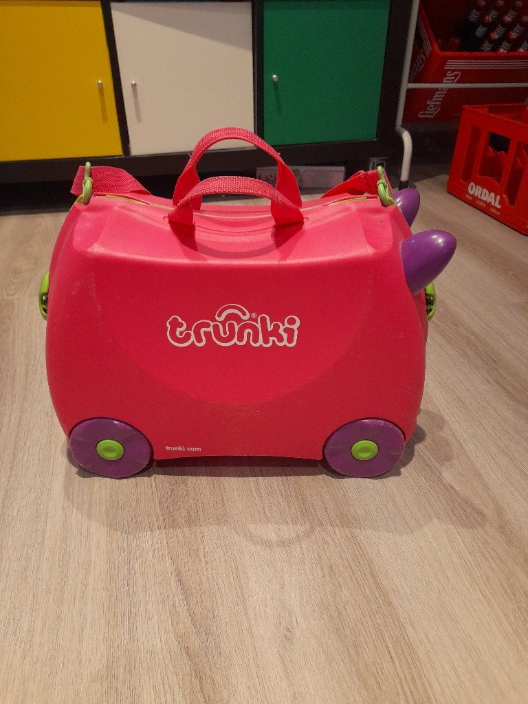 Trunki reiskoffer, Handtassen en Accessoires, Koffers, Gebruikt, Hard kunststof, Minder dan 50 cm, Minder dan 35 cm