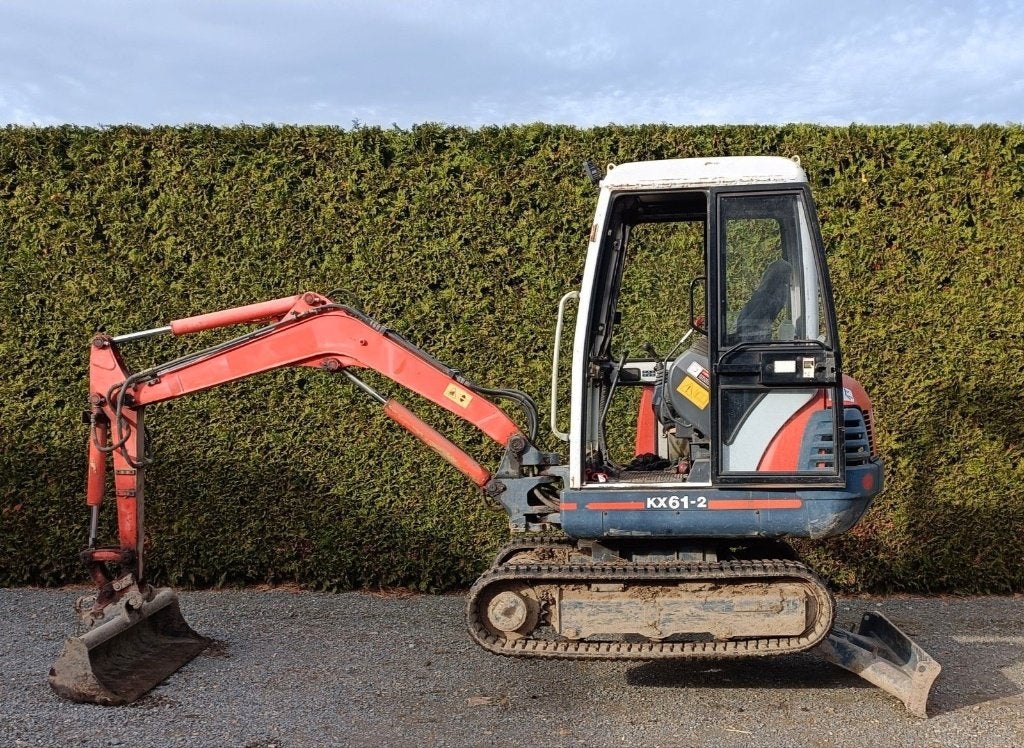 kubota graafmachine, Ophalen, Graafmachine