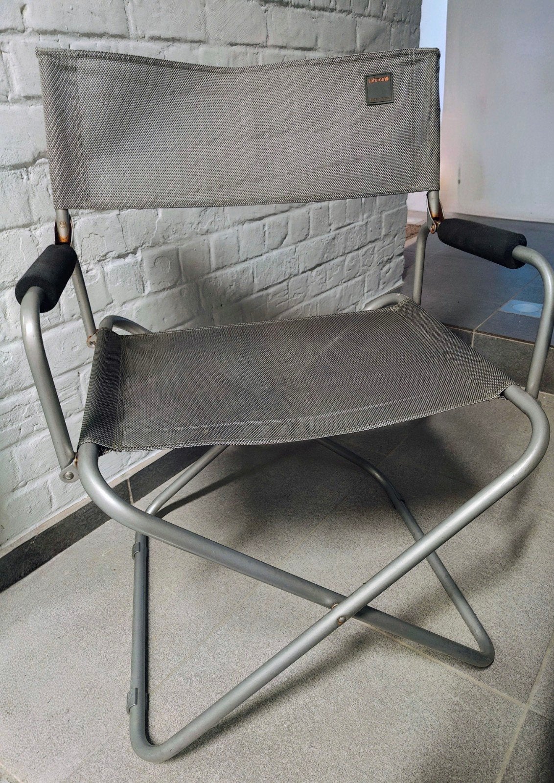 Set van 4 Lafuma regisseursstoelen FGX XL (ook per stuk)!, Caravanes & Camping, Meubles de camping, Enlèvement, Comme neuf, Chaise de camping