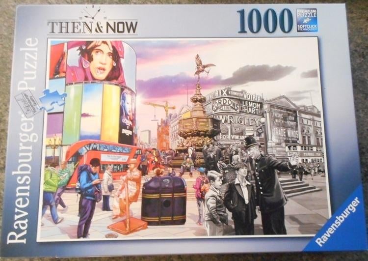 Ravensburger puzzel 1000 stukjes Piccadilly circus, Hobby en Vrije tijd, Ophalen of Verzenden, Zo goed als nieuw