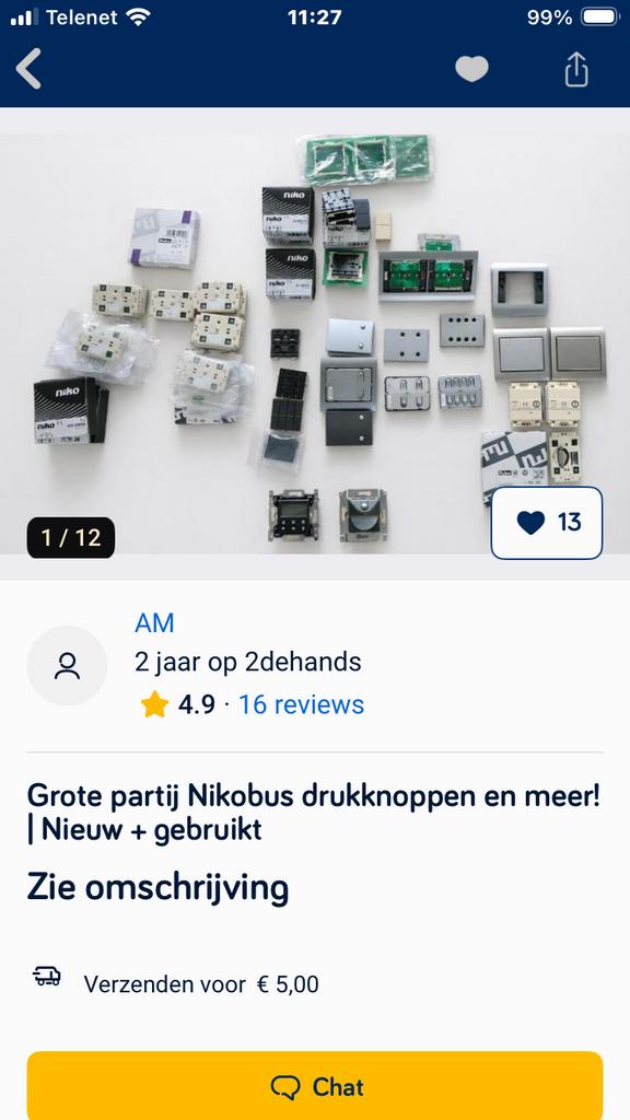 Scammer OPGELET!, Ophalen of Verzenden, Zo goed als nieuw