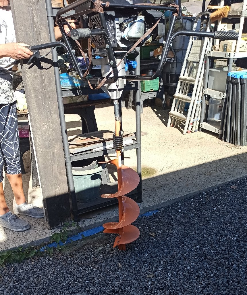 TARRIÈRE à Moteur Thermique, Enlèvement, Comme neuf