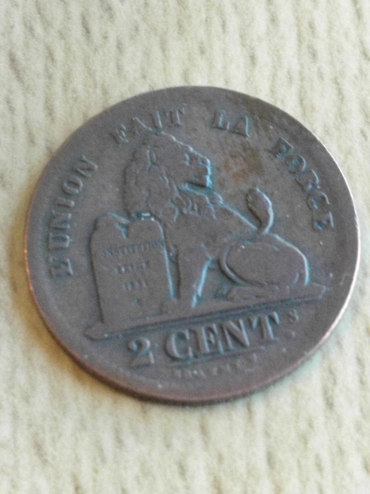 2 cent 1834, Ophalen of Verzenden