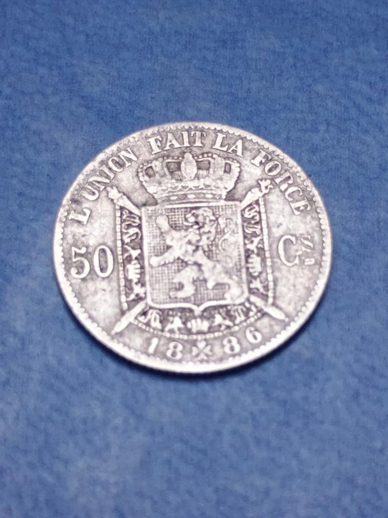 Zilveren 50 cent 1886 frans, Enlèvement ou Envoi