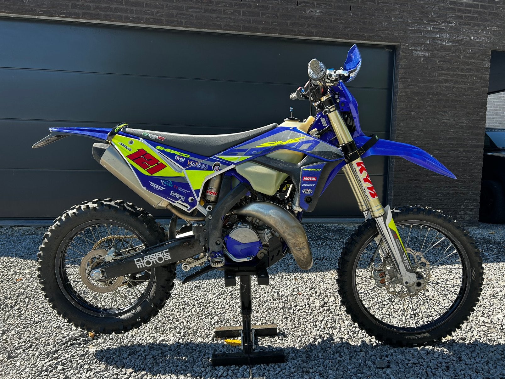 Enduro sherco se factory 125 de 2023, Vélos & Vélomoteurs, Enlèvement, Comme neuf
