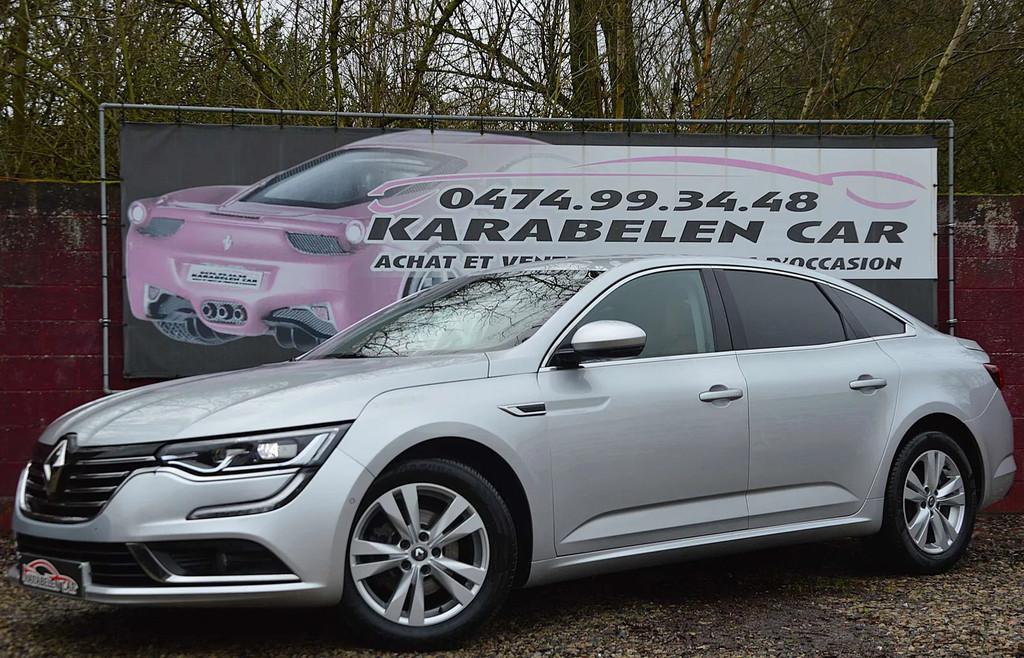 Renault Talisman 1.6TCe Intens BOITE AUT NAV CAM CUIR 76.333, Autos, Cuir, Argent ou Gris, Entreprise, Automatique