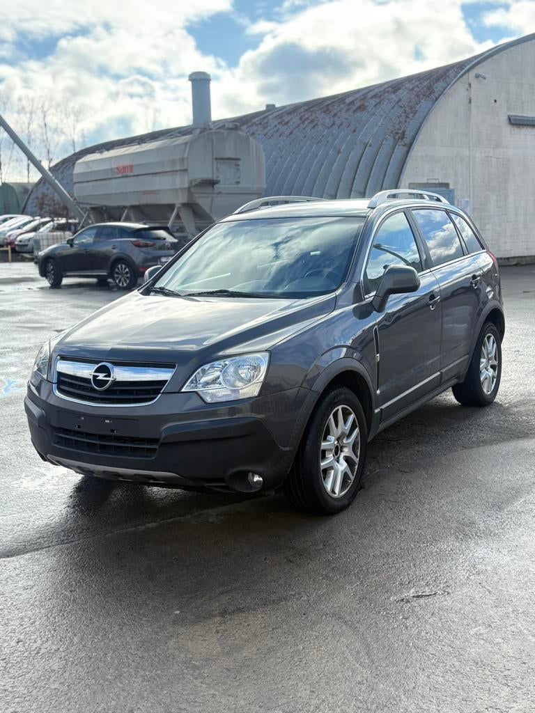 OPEL ANTARA 2.0 DIESEL AIRCO, Auto's, Opel, Zwart, 4 cilinders, 5 deurs, Particulier