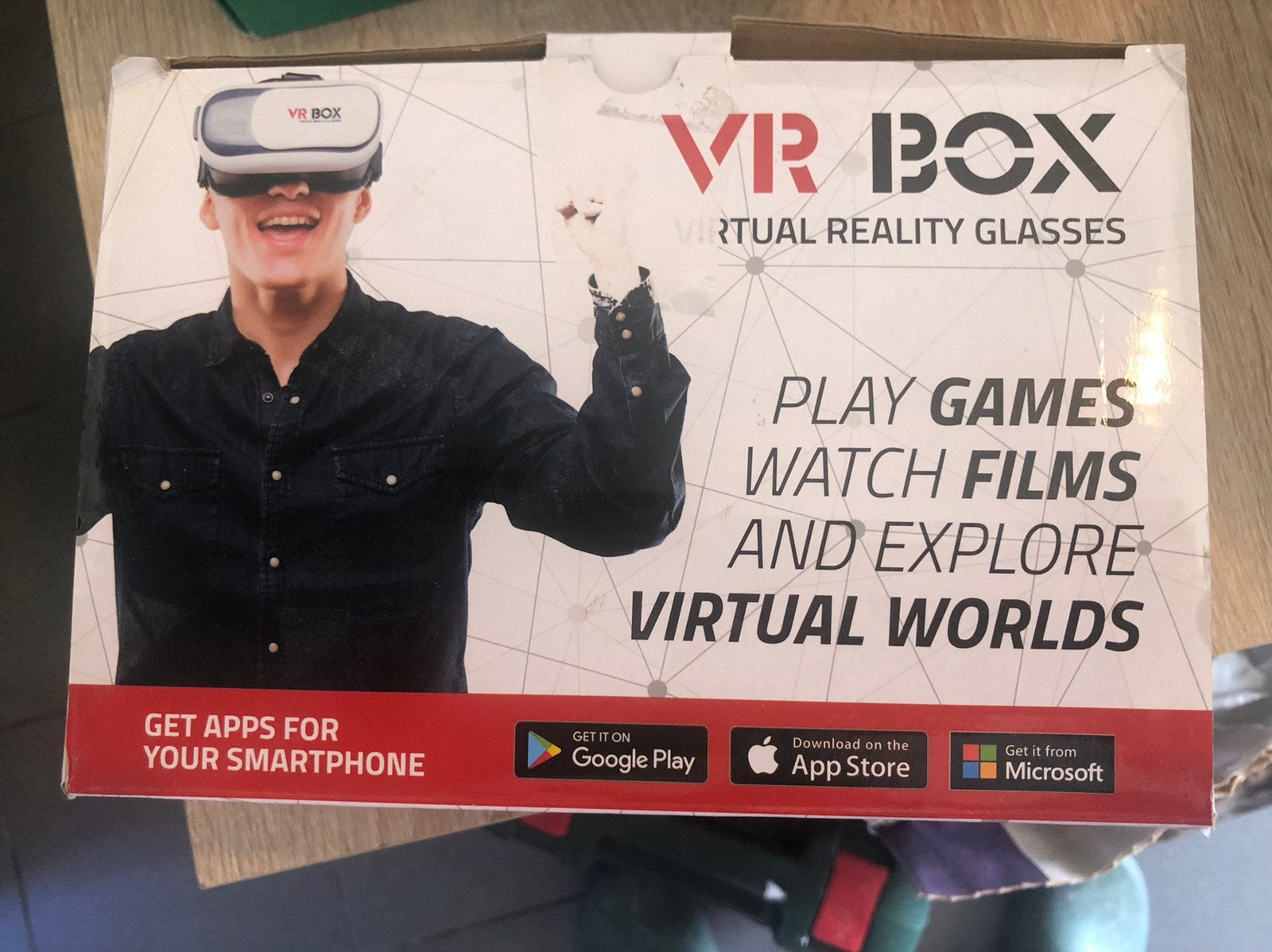 VR BOX, Ophalen, Zo goed als nieuw