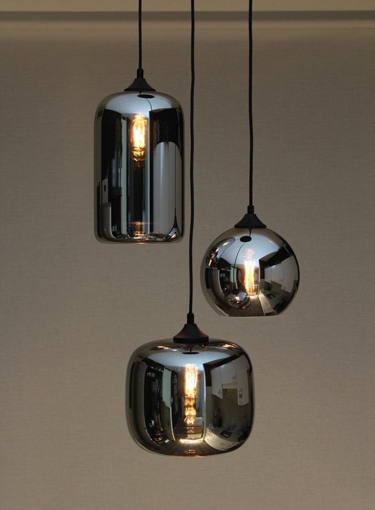 Design hanglamp, Maison & Meubles, Lampes | Suspensions, Enlèvement, Comme neuf, Verre