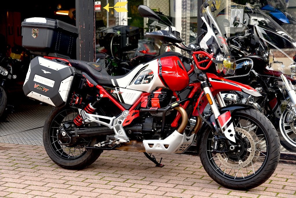 MOTO GUZZI V85 TT TRAVEL ***MOTOVERTE.BE***, Motos, Tourisme, Entreprise, Occasion, 2 cylindres