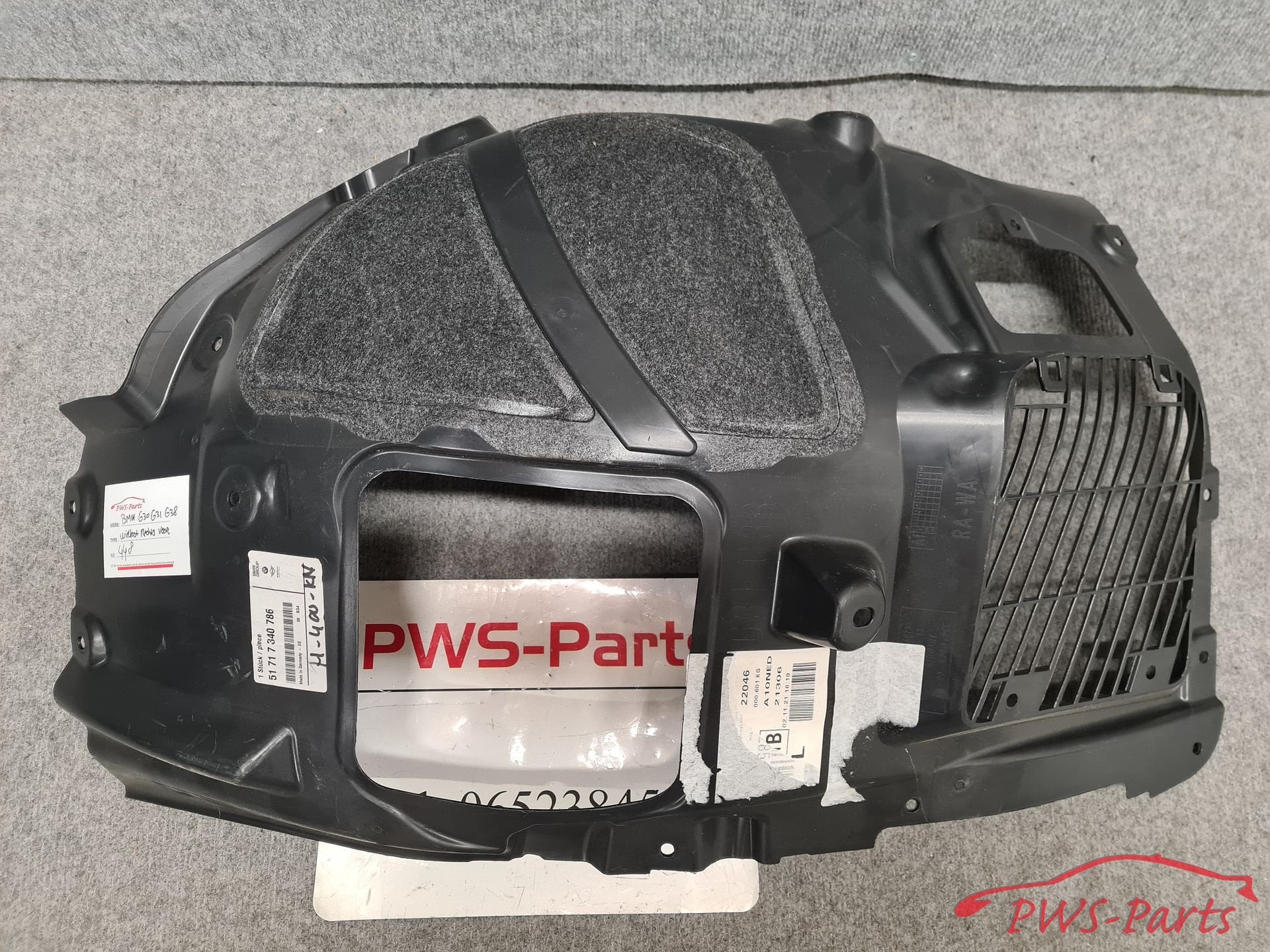 BMW G30 G31 MODDERKUIP WIELKAST RECHTS VOOR ORIGINEEL, -, Utilisé, -, -