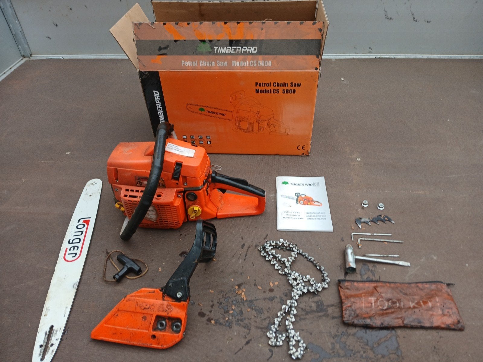 Kettingzaag timberpro 50cm, Ophalen of Verzenden
