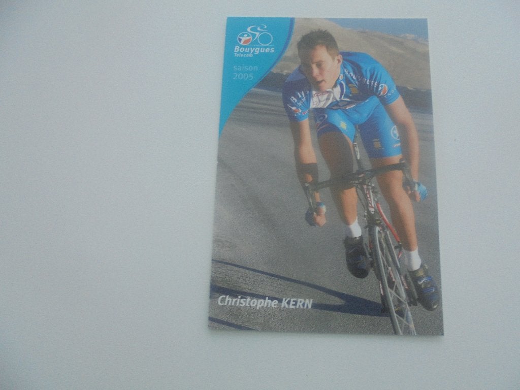 wielrenner- christophe kern, Envoi, 1980 à nos jours, Comme neuf, Photo