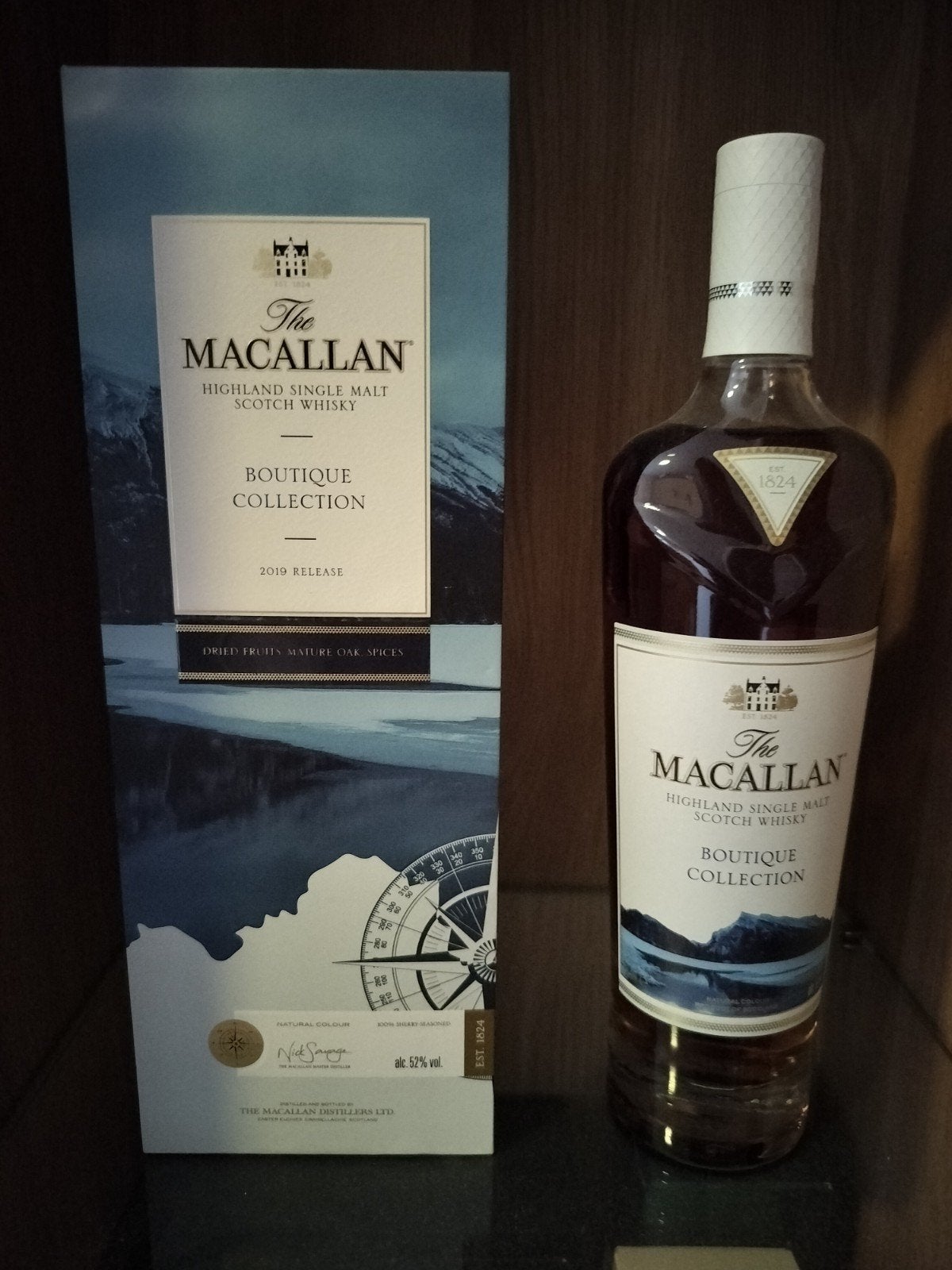 Macallan boutique collection 2019, Enlèvement