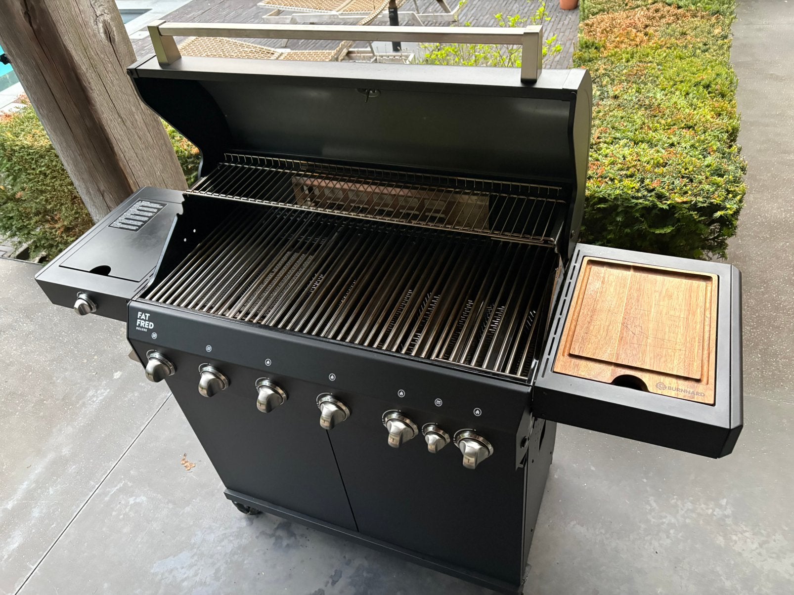 Burnhard Fat Fred Gas BBQ, Ophalen, Zo goed als nieuw