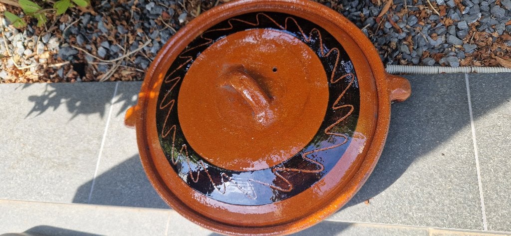 Récipient en terre cuite pour tajine /couscous, Maison & Meubles, Cuisine | Vaisselle, Enlèvement ou Envoi, Poterie, Utilisé, Autres styles