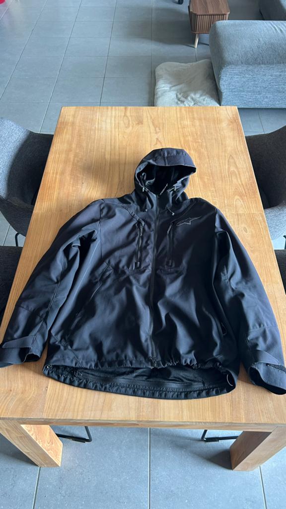 Alpinestars domino tech hoodie XXL, Ophalen, Tweedehands, Heren, Jas | textiel