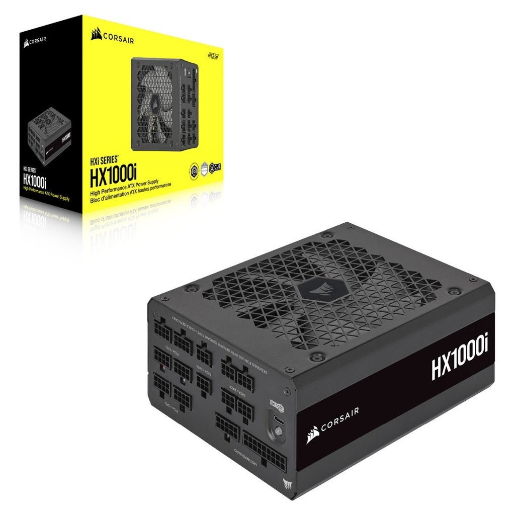 Corsair HX1000i 80PLUS Platinum, Computers en Software, Interne voedingen, Ophalen, Zo goed als nieuw