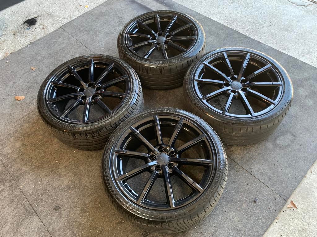 Très bel ensemble Audi 19 pouces original ! 5 x 112, Pneus et Jantes, 255 mm, Pneus été, 19 pouces