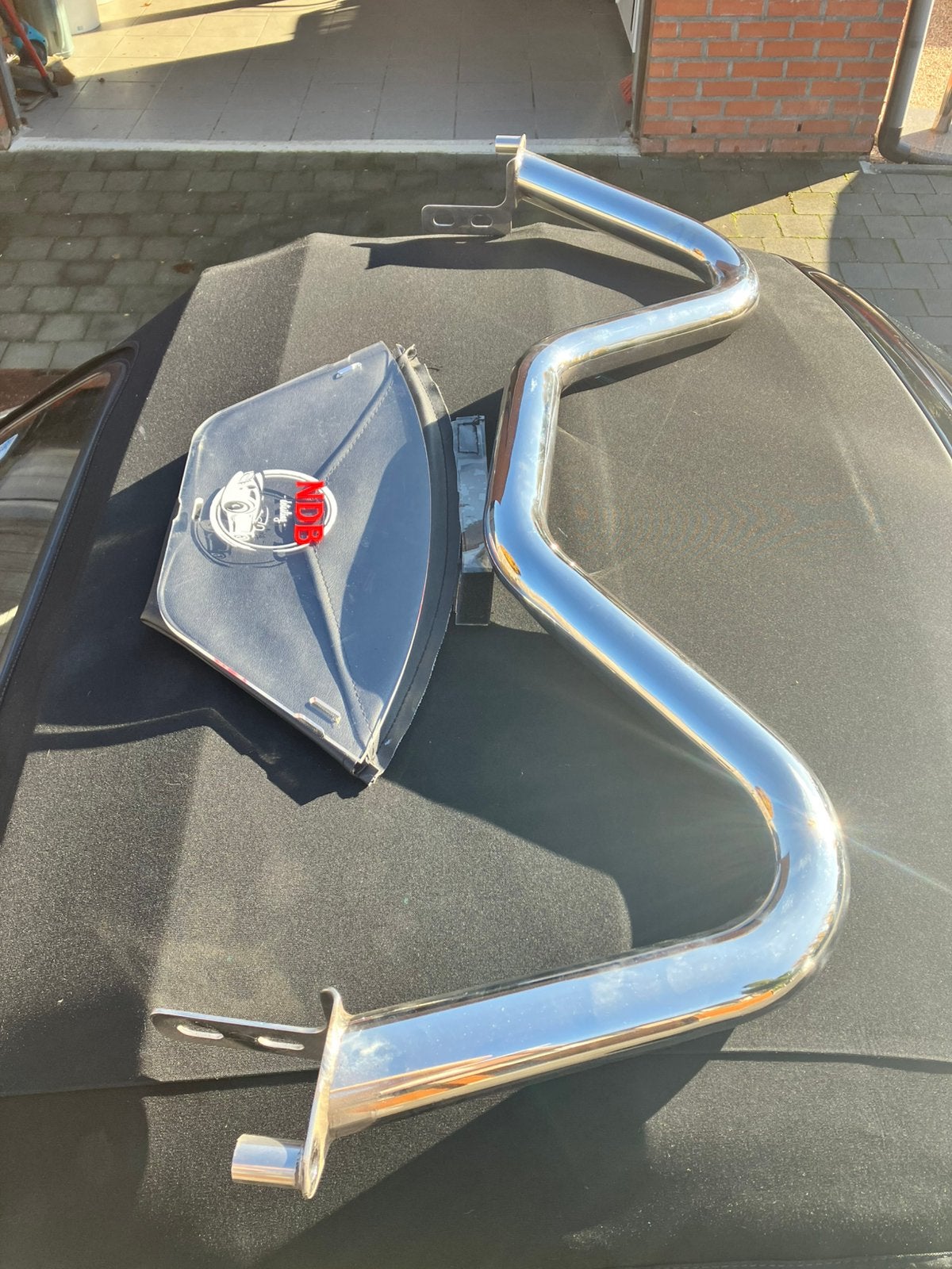 Mazda MX-5 NB/NBFL chrome sierbeugel en windscherm, Enlèvement, Comme neuf