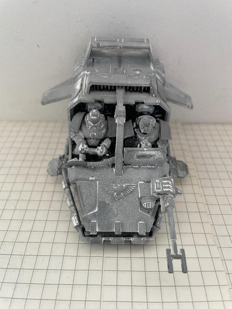 Land Speeder Space Marine pour W40K, Hobby & Loisirs créatifs, Wargaming, Utilisé, Warhammer 40000, Enlèvement ou Envoi