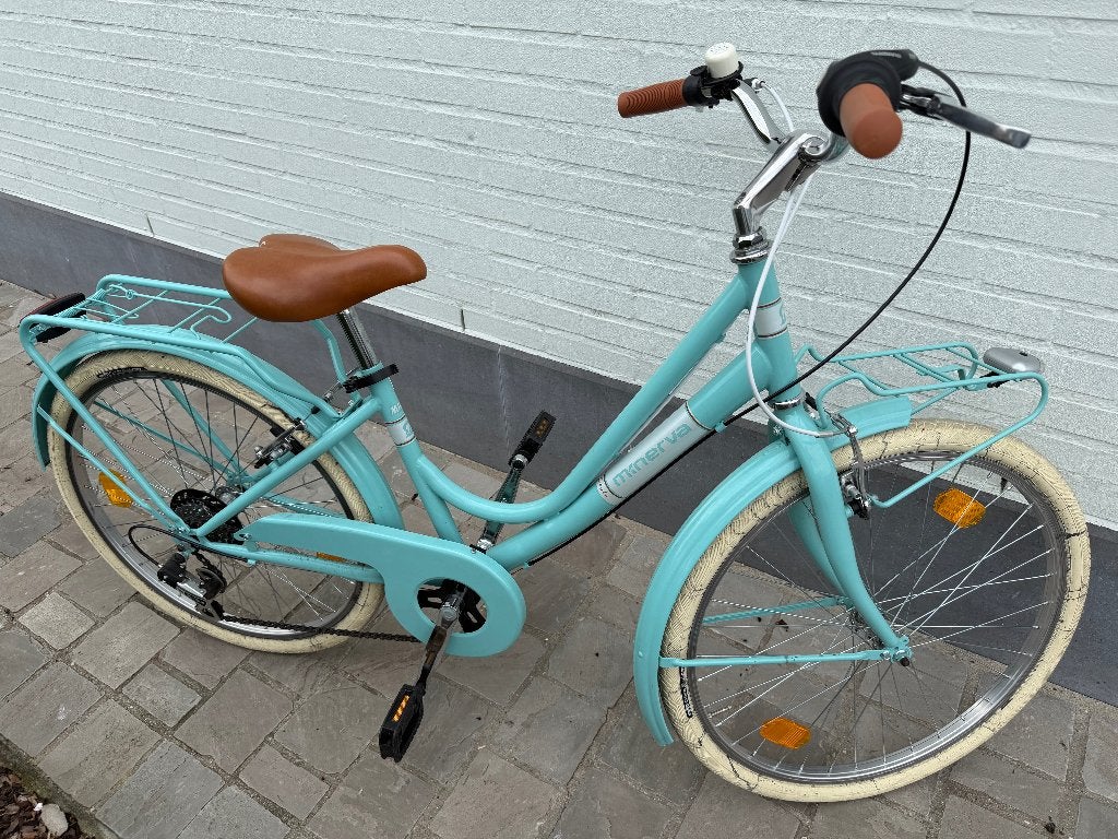 Minerva 24 inch kinderfiets, Fietsen en Brommers, Ophalen, 24 inch, Velgrem, Versnellingen