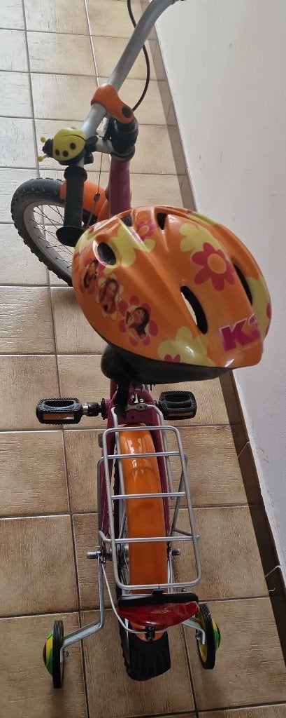 kinderfiets voor meisjes te koop., Frein à rétropédalage, 18 pouces, Enlèvement, Utilisé