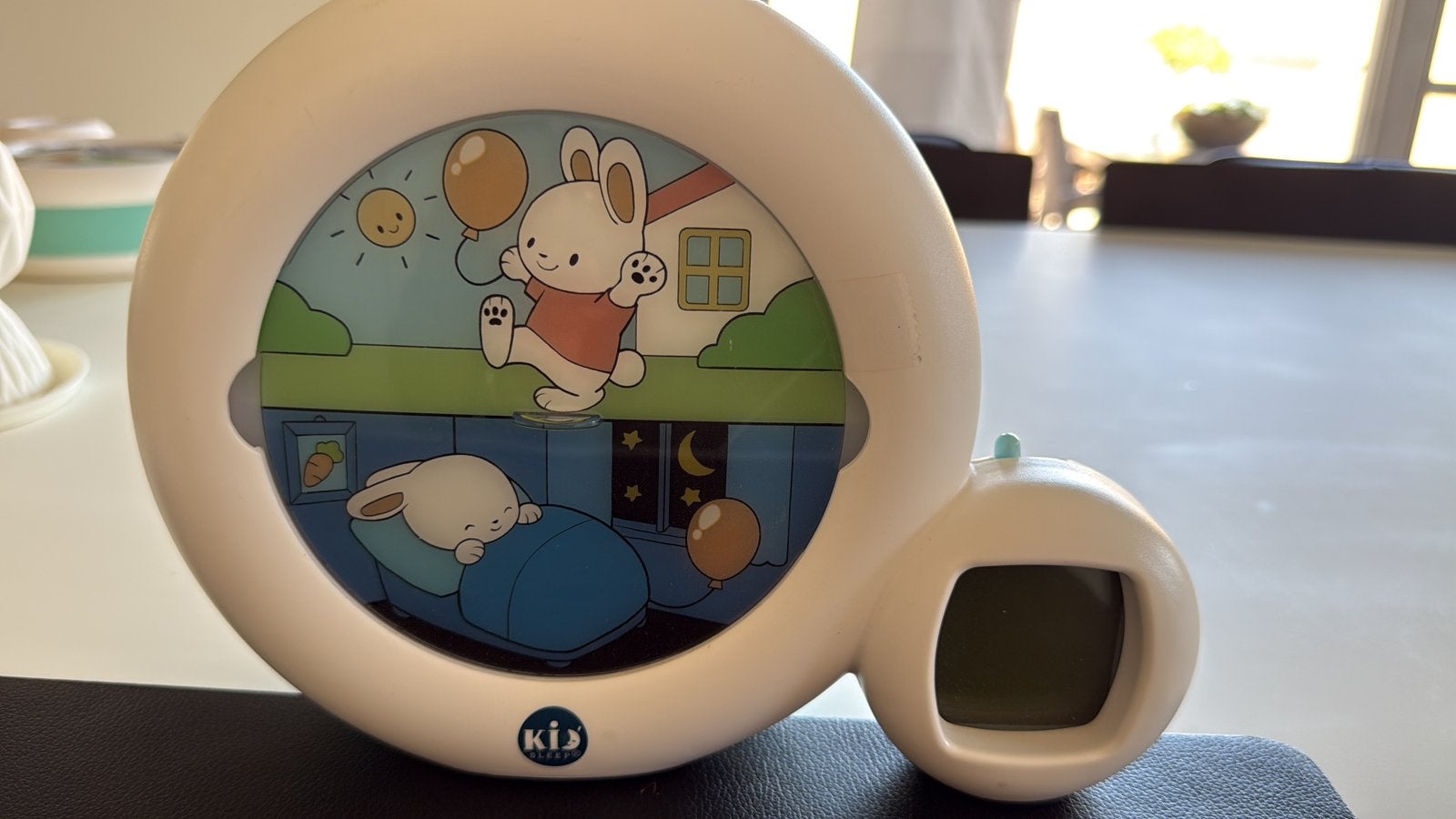 Kidsleep Moon – Nachtlampje/Slaaptrainer – Met Muziek, Electroménager, Réveils, Comme neuf, Enlèvement