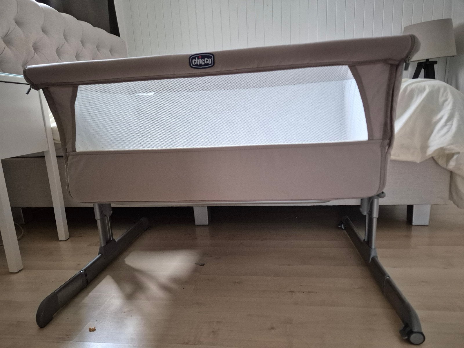 Chicco next to me in topstaat (wieg), Kinderen en Baby's, Ophalen of Verzenden, Zo goed als nieuw, Wieg