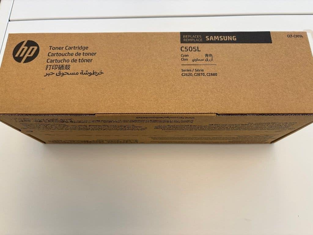 HP Toner Cartridge (Samsung) C505L cyaan, Computers en Software, Printerbenodigdheden, Verzenden, Nieuw, Cartridge, HP