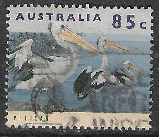 Australie 1994 - Yvert 1355 - Pelicans (ST), Timbres & Monnaies, Timbres | Océanie, Affranchi, Envoi