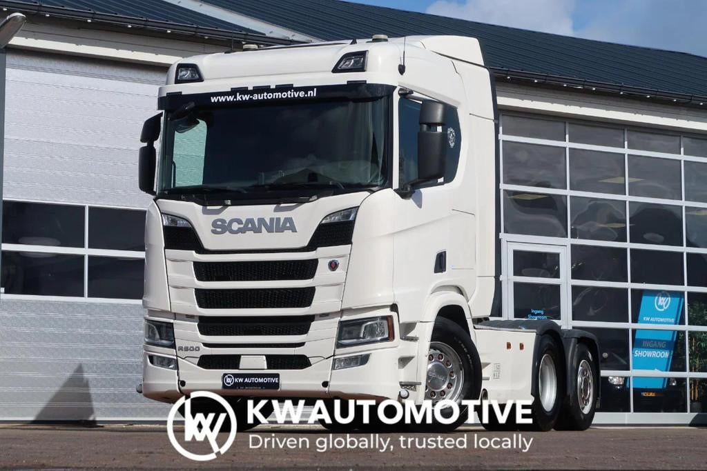 Scania R500 NGS 6X2/ FULL AIR/ RETARDER/ HYDRAULICS/ ACC, Auto's, Vrachtwagens, Automaat, Euro 6, Scania, Wit