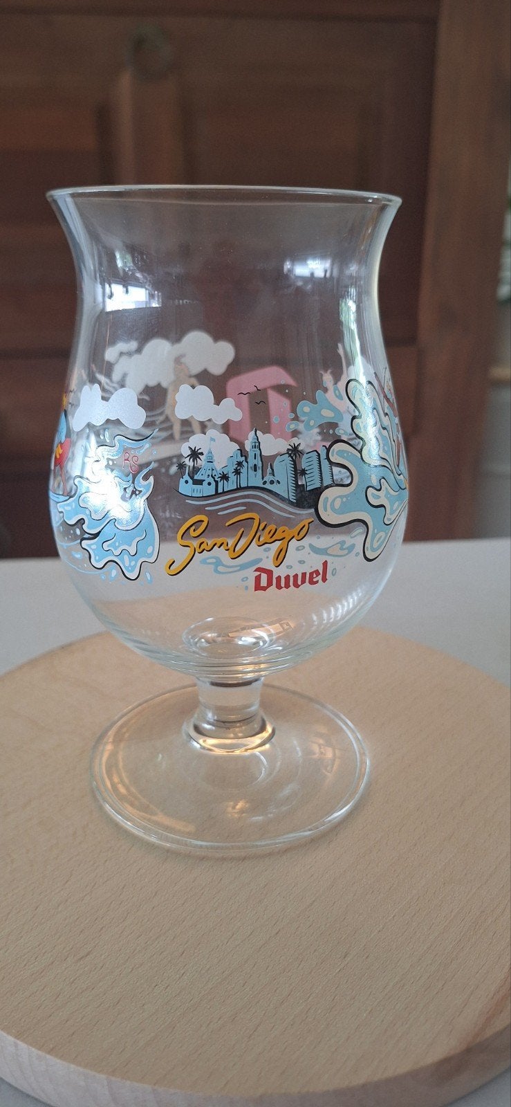 duvel glas San Diego, Ophalen of Verzenden, Nieuw, Glas of Glazen, Duvel