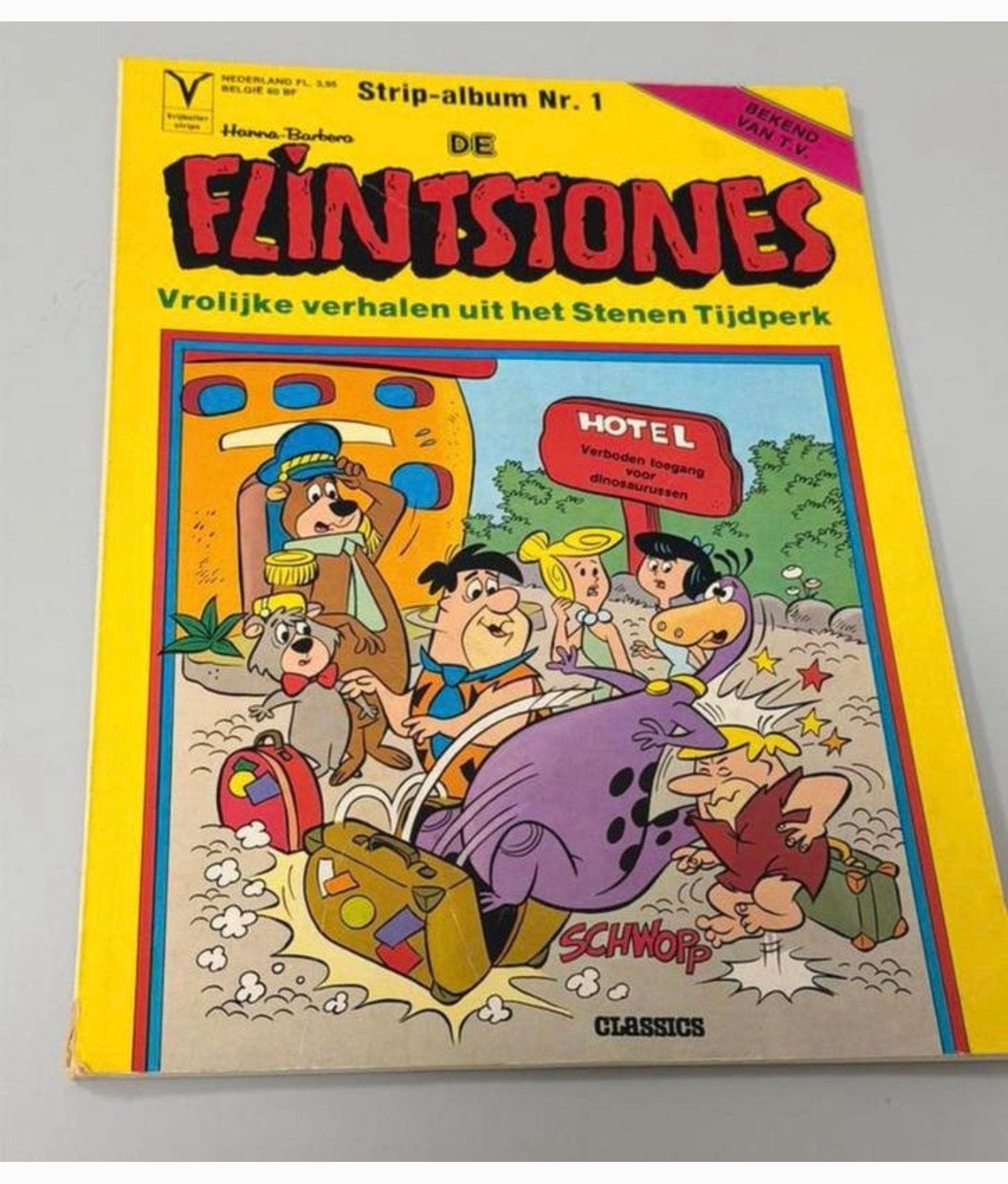 De Flintstones – Strip-album Nr. 1 (1978) Nederlands Vintage, Boeken, Eén stripboek, Ophalen of Verzenden, Zo goed als nieuw