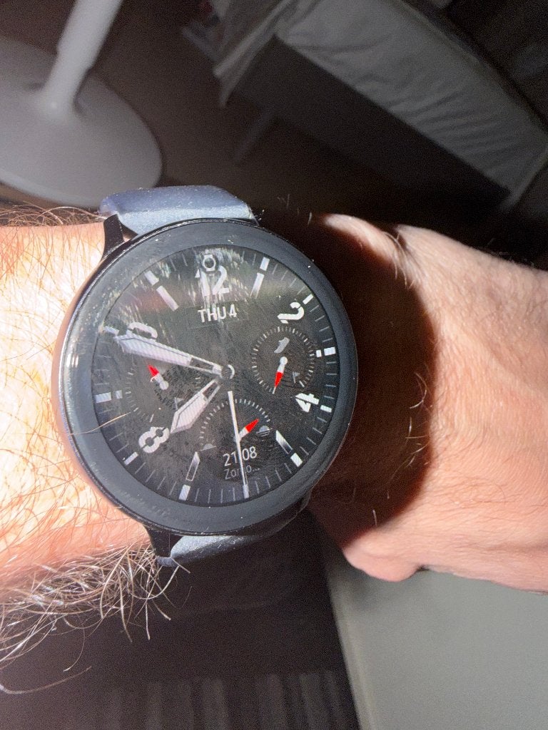 Samsung Watch Active 2, Handtassen en Accessoires, Smartwatches, Ophalen, Zwart, Zo goed als nieuw, Samsung Galaxy