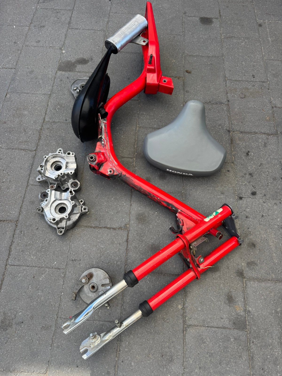 Projet Honda Camino type DX 138, Vélos & Vélomoteurs, Enlèvement ou Envoi, Utilisé, Cadre