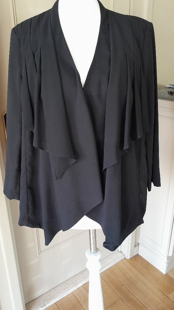 Zwart vestje, Kleding | Dames, Jasjes, Kostuums en Pakken, Ophalen of Verzenden, Zo goed als nieuw, Maat 42/44 (L), Zwart
