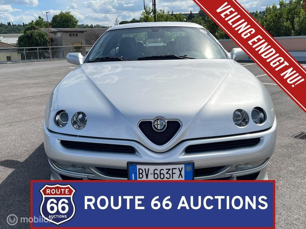 Alfa Romeo GTV Cup | 2001 | Route 66 Auctions, Zwart, Bedrijf, Handgeschakeld, Overige carrosserie