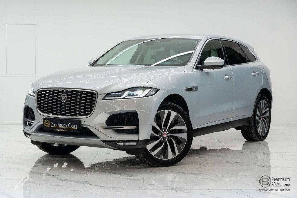 Jaguar F-Pace AWD P400e! Luxury line! Ultra full options! AC, Autos, Bluetooth, Argent ou Gris, Achat, Euro 6
