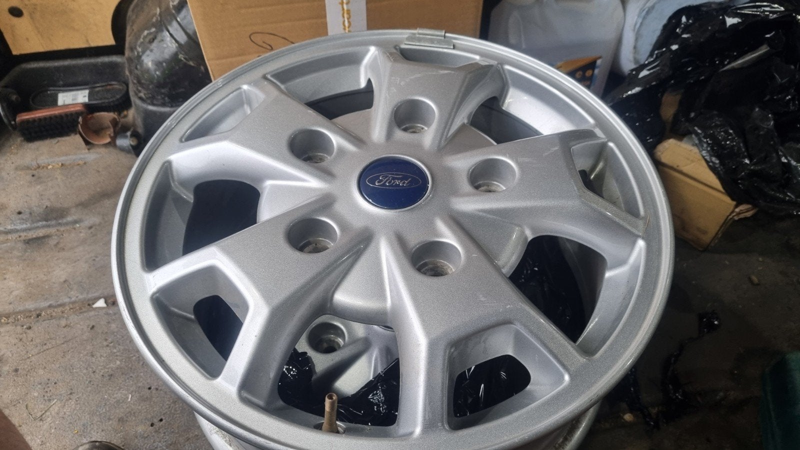 Velgen ford transit transit custom turneo 17 inch, Auto-onderdelen, Banden en Velgen, Ophalen, 17 inch, Velg(en)