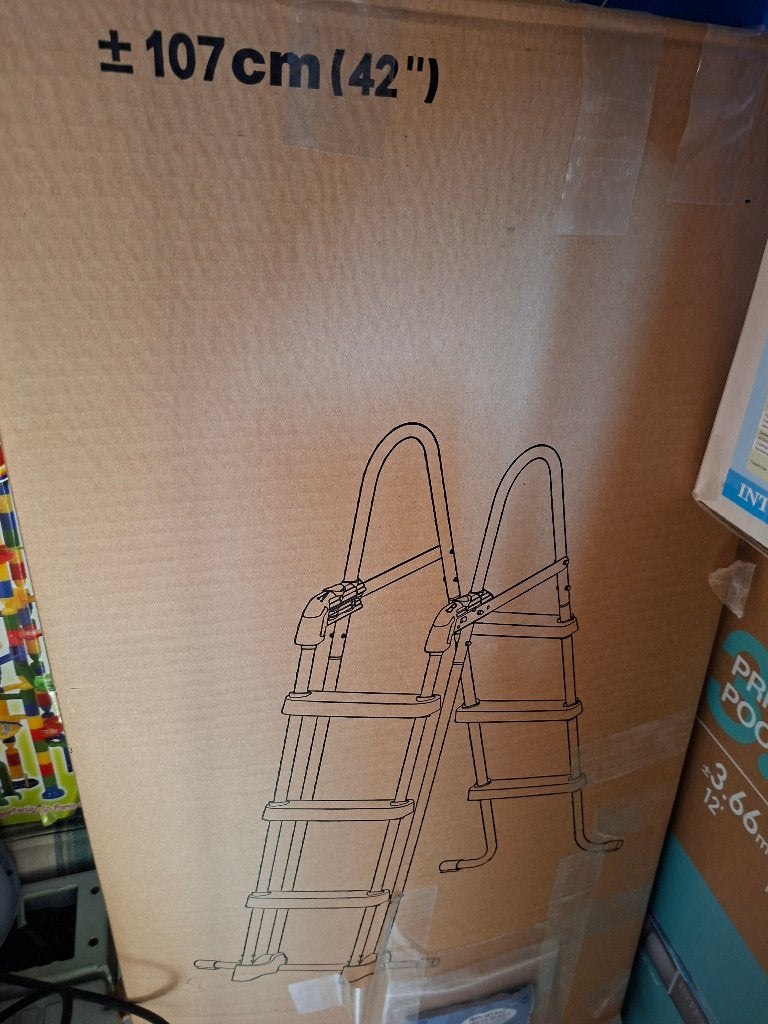 Zwembad toebehoren, Ophalen, Zo goed als nieuw, Ladder