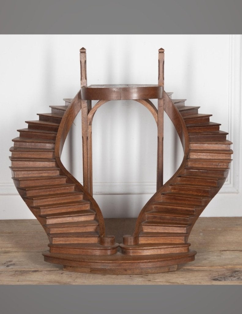 !!!GEZOCHT!! Antiek houten trapmodel, trap, miniatuur, Ophalen