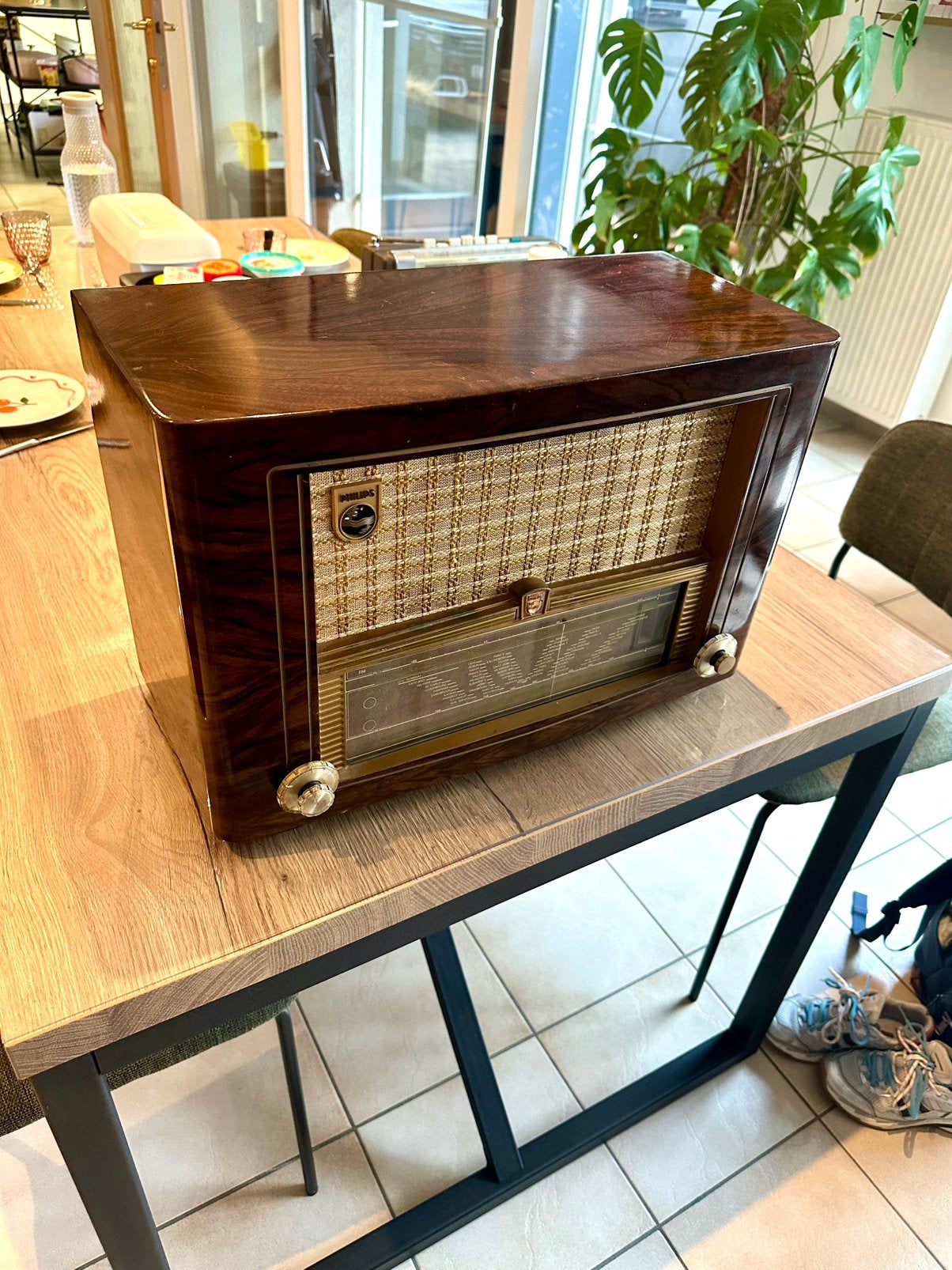 Philips vintage lampen radio., Antiek en Kunst, Ophalen