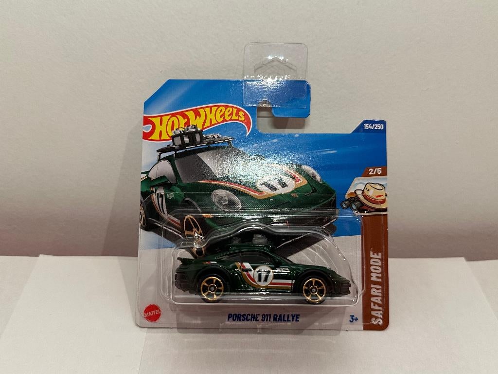 Hot Wheels Porsche 911 Rallye, Ophalen of Verzenden, Nieuw, Auto