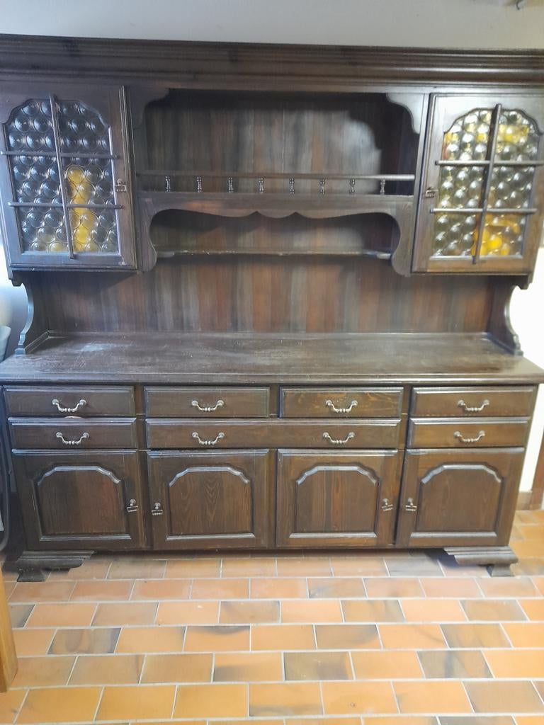 Antieke grenen kast, Ophalen