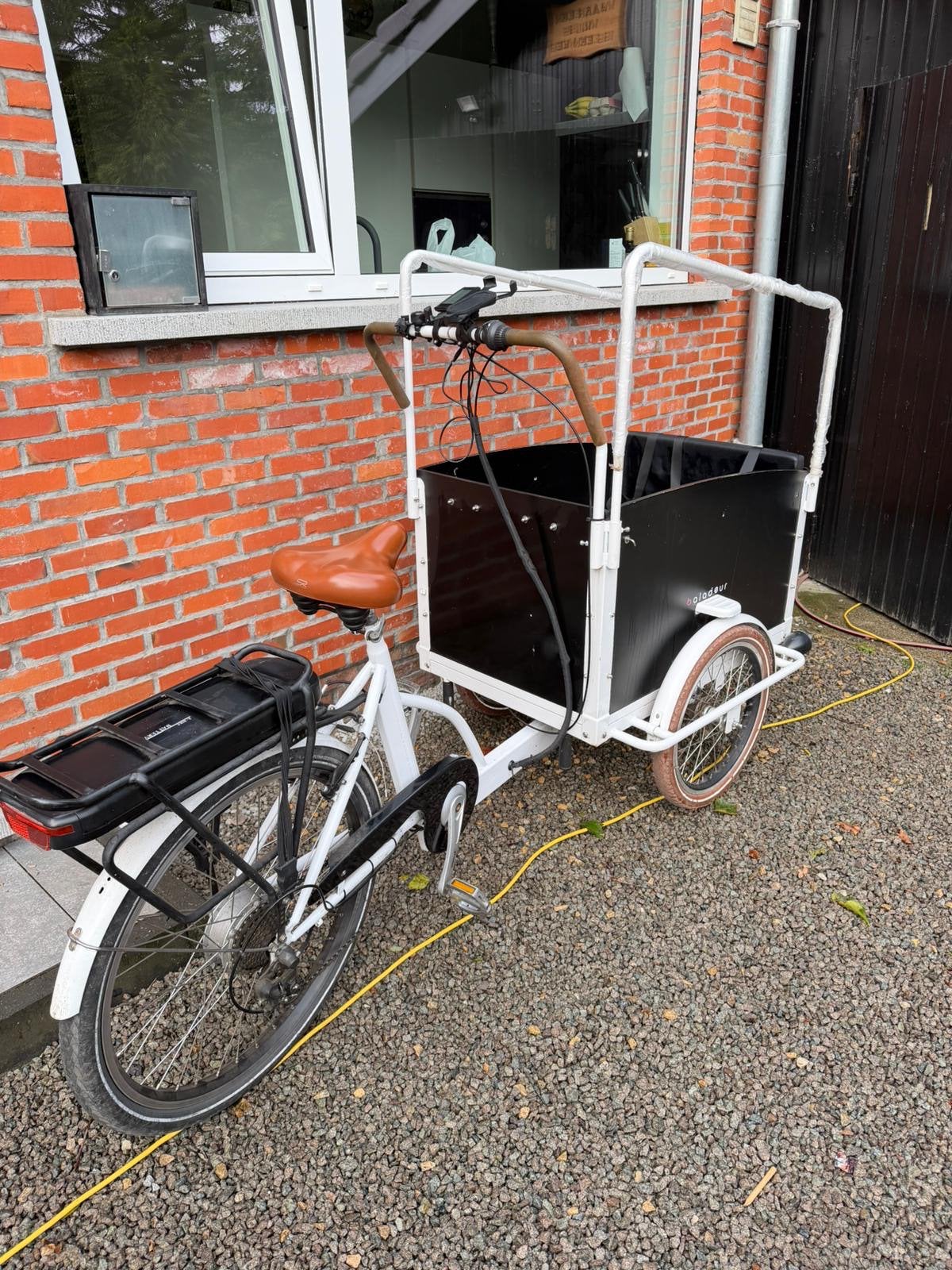 Bakfiets te koop, Fietsen en Brommers, Ophalen, Zo goed als nieuw