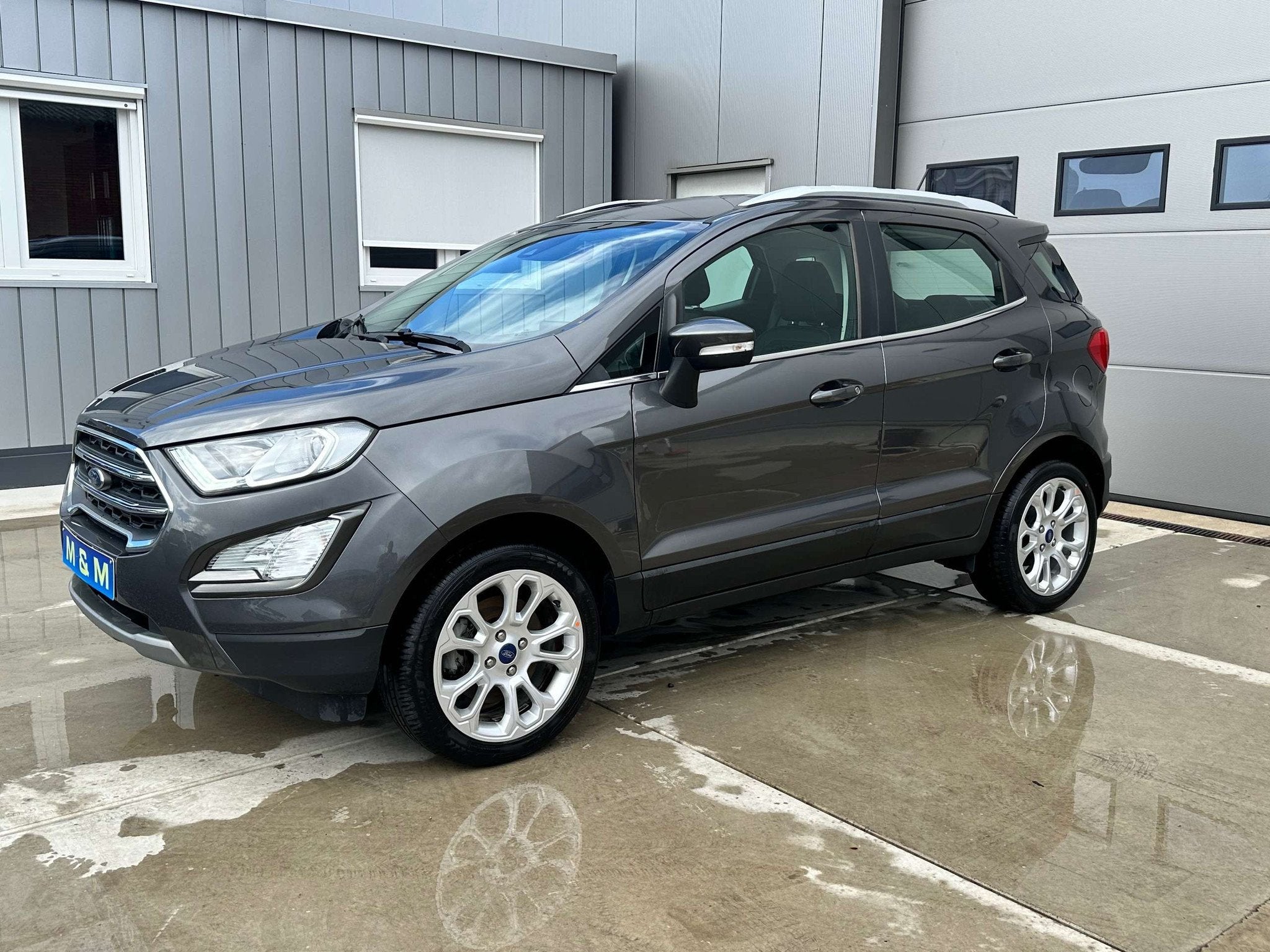 Ford EcoSport Ecosport 1.0 EcoBoost FWD Titanium * 12M Garan, Autos, Argent ou Gris, 998 cm³, Euro 6, 5 portes