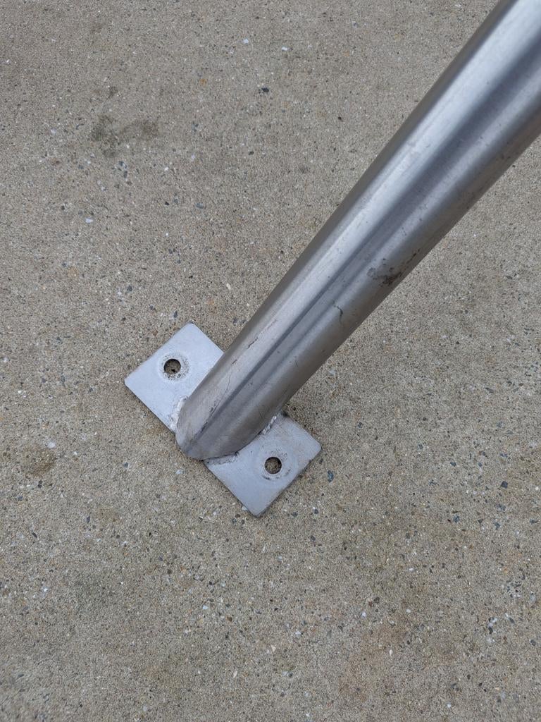 16 Inox profielen. Afhalen in 9660 Brakel.
Staat is perfect,, Doe-het-zelf en Bouw, IJzerwaren en Bevestigingsmiddelen, Ophalen